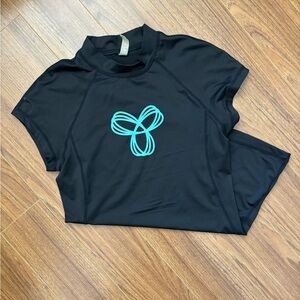TNA Black Rash Guard - size M